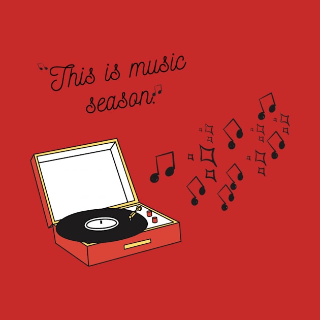 This is Music Season shirts by Christamas Clothing