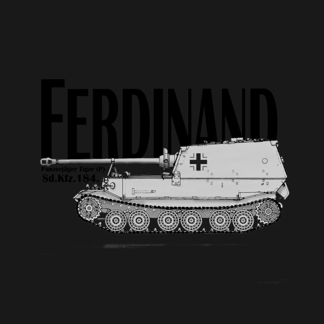 Ferdinand Tank Destoyer by General-Rascal