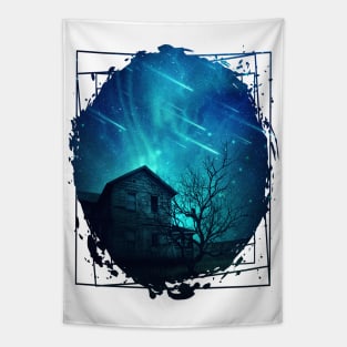 haunted house Tapestry