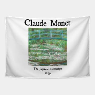 The Japanese Footbridge by Claude Monet Tapestry