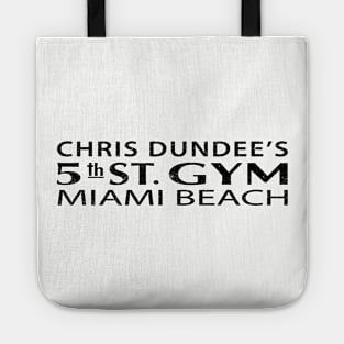 Chris Dundee 5th St. Gym Miami Beach Tote