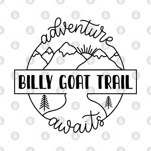 Billy Goat trail hiker gift for climber. Perfect present for mother dad friend him or her by SerenityByAlex