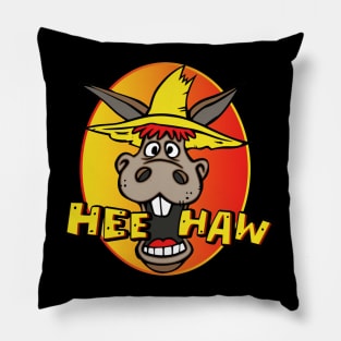 Multy Color Hee Haw Pillow