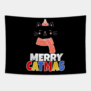 Merry Catmas Tapestry