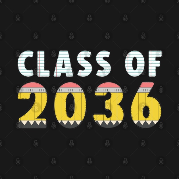 Class Of 2036 First Day Kindergarten or Graduation by starryskin