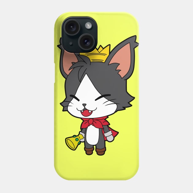 Cute Cait Sith Phone Case by JamesCMarshall