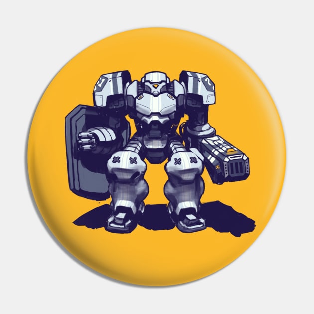 Robot Pin by Delfis