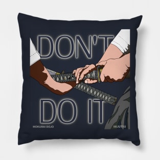 Don't do this ! Pillow