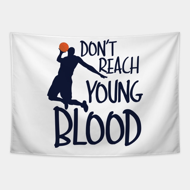 Don't Reach Young Blood Tapestry by Underground Cargo