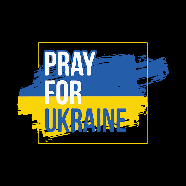 Pray for Ukraine by BeeCreativeVn