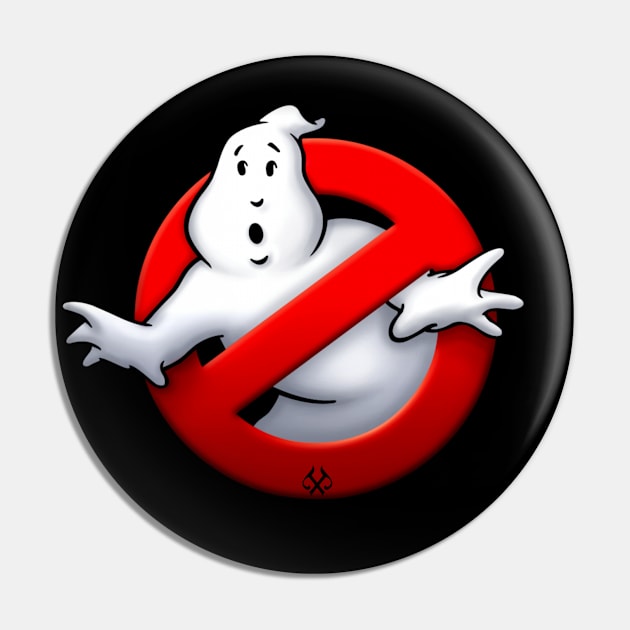 Ghostbusters Pin by Turnbill Truth Designs