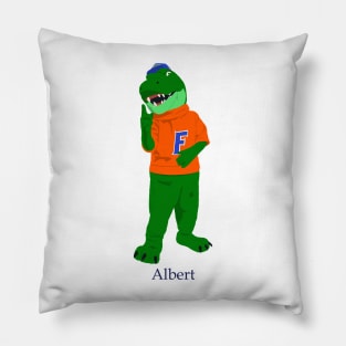 Albert Florida Gators Drawing Pillow