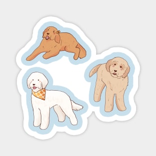 Golden Doodle illustration pack Magnet