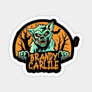 Brandi Carlile Werewolf Halloween Magnet