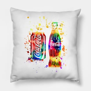 Coke Colors Pillow