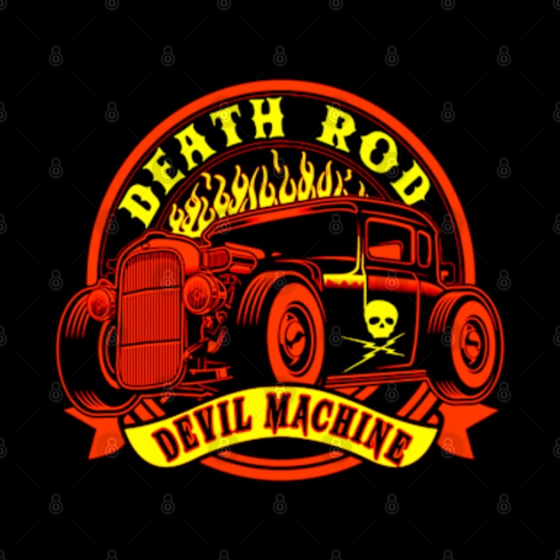 Death Rod (Colour) by CosmicAngerDesign