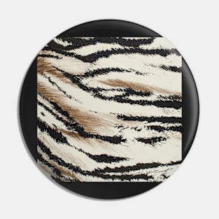 Tiger skin artificial pattern Pin