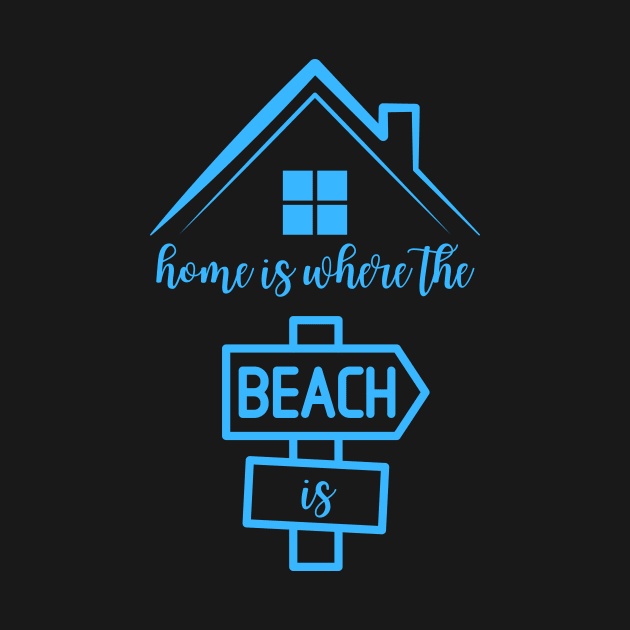 Home Is Where the Beach Is by nathalieaynie