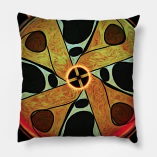 Moth wheel Pillow