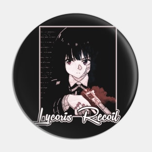 Lycoris Recoil ''DIRECT ATTACK'' Anime Pin