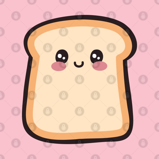 Cute Smiling Toast Bread by Spicy Memes