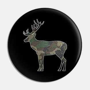 Camo Deer - 1 Pin