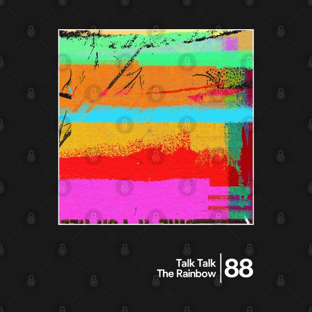 Talk Talk - The Rainbow / Minimal Style Graphic Artwork Design by saudade