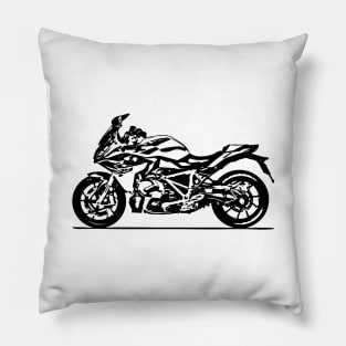 R1250RS Bike Sketch Art Pillow