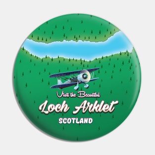 loch Arklet Scotland map Pin