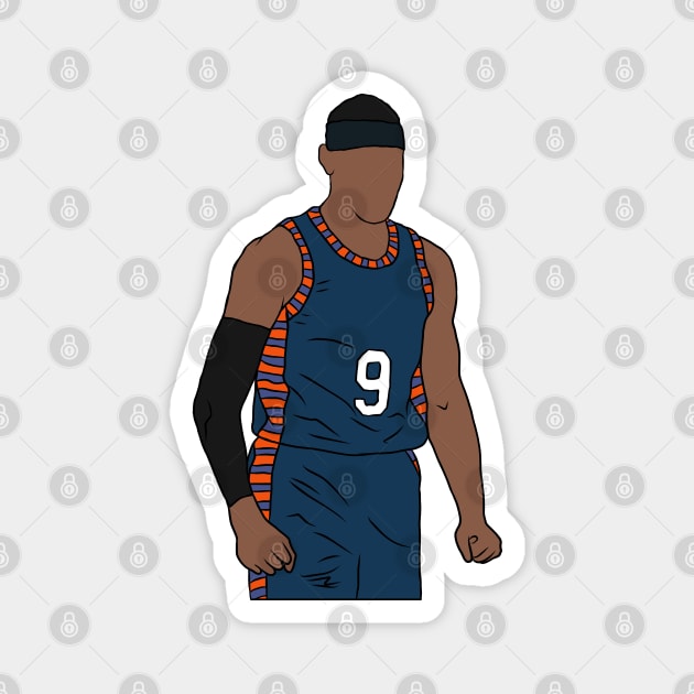 RJ Barrett Celebration Magnet by rattraptees