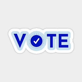 Vote - Blue Magnet