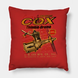 Cox .049 Thimble Drome model Engines USA Pillow