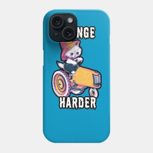 Cringe Harder Kitten Phone Case