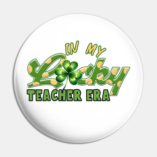 Lucky Charm Teacher St Patricks Day Lucky Teacher Era For Irish Teacher Pin