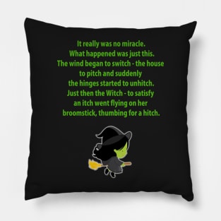 Ding Dong The Witch Pillow