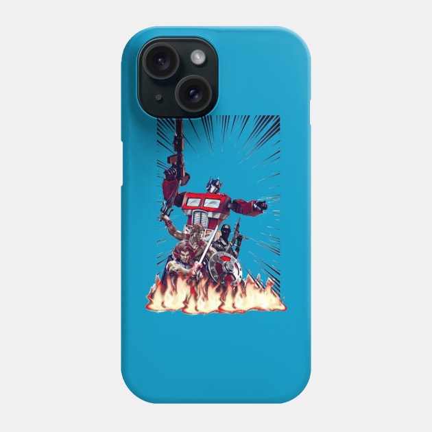 80’s kids good guys Phone Case by Jldigitalcreations