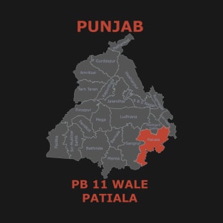 PB 11 Wale Patiala T-Shirt