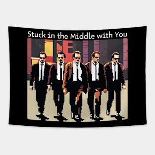 Stuck in the Middle with You Tapestry