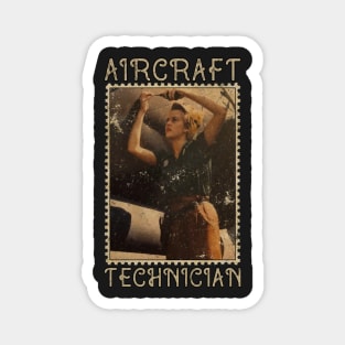 Aircraft Mechanic Technician Magnet