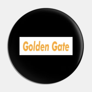 Golden Gate Meat Brown Pin