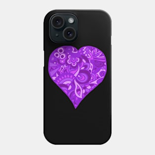 Purple Heart Phone Case