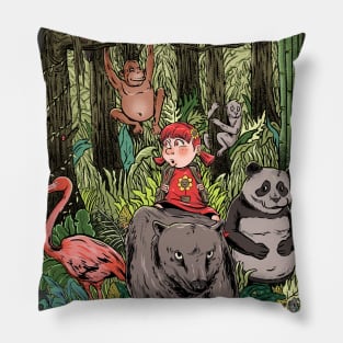 Middle of the Jungle Pillow