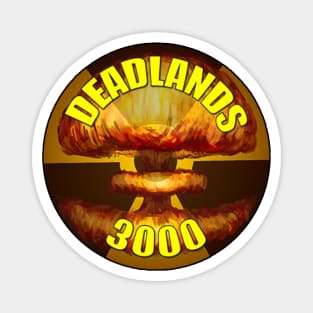 Deadlands 3000 Round Logo Magnet