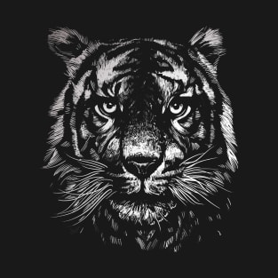 Monochrome tiger T-Shirt