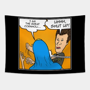 Shut Up Beavis Tapestry