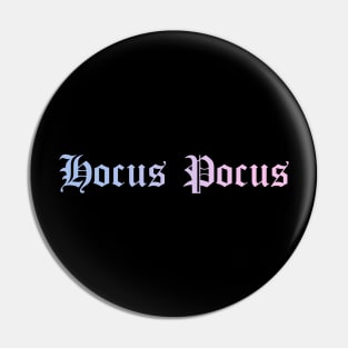 Hocus Pocus Pastel Goth Halloween Pin