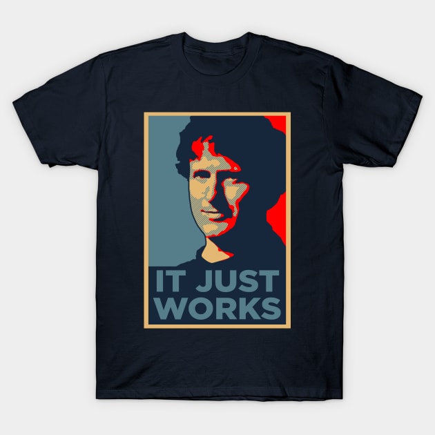 Todd Howard - It Just Works Hope Poster T-Shirt
