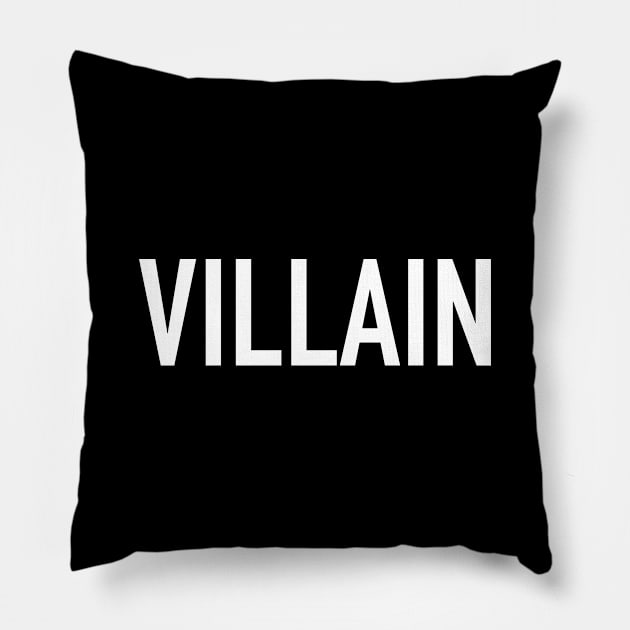 Villain Pillow by jutulen