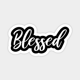 Blessed Script Magnet