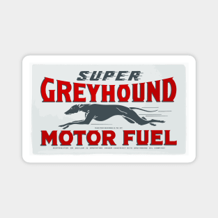 Super Greyhound Motor Fuel vintage sign Magnet